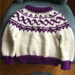 Child’s Nordic Fair Isle Pullover